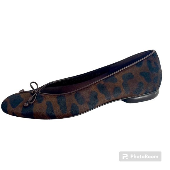 Salvatore Ferragamo pony hair animal print flats - Picture 3 of 7